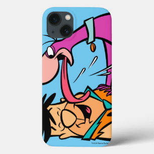 Dino Licking Fred Flintstone iPhone 13 Case