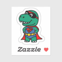 Dino-Man Sticker