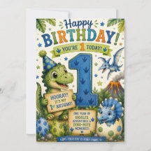 Dino-Mite 1st Birthday