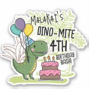 Dino-Mite Kid's Birthday Party Dinosaur