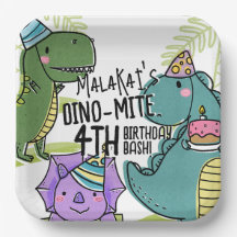 Dino-Mite Kid's Birthday Party Dinosaur