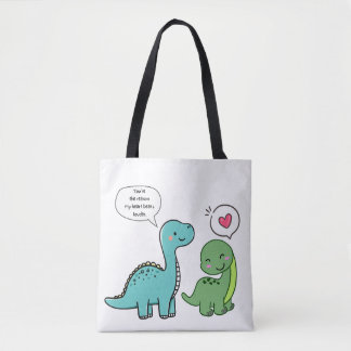 Dino-mite Love Tote Bag