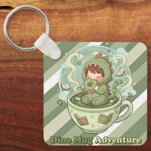 Dino Mug Adventure Keychain
