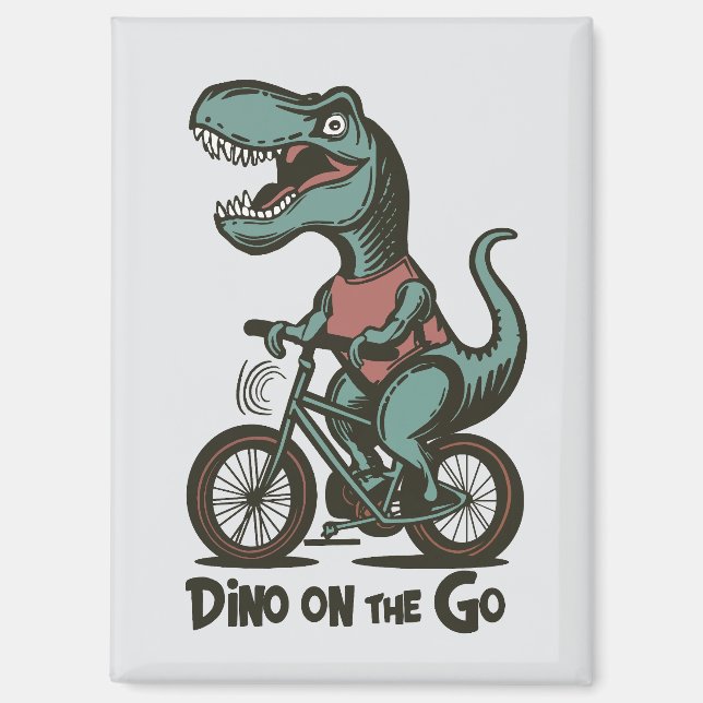 Dino on the Go Magnet (Front)
