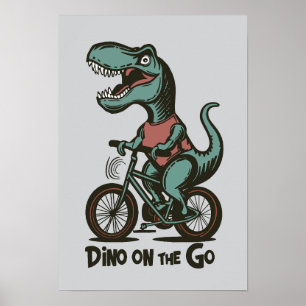 Dino on the Go Poster