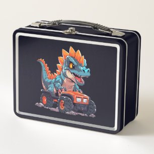 Dino on Wheels: Back-to-School Adventure Lunch Box