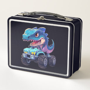 Dino on Wheels: Back-to-School Adventure Lunch Box