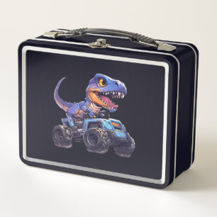 Dino on Wheels: Back-to-School Adventure Lunch Box