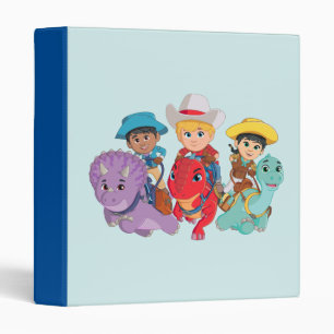 Dino Ranch Friends Design Binder
