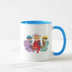 Dino Ranch Friends Design Mug