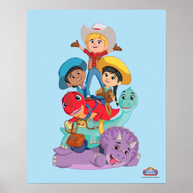 Dino Ranch Friends Poster (Front)
