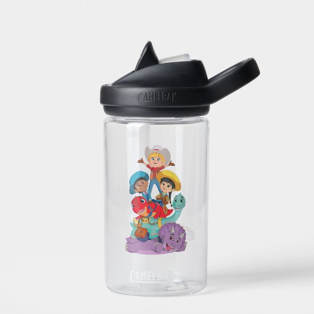 Dino Ranch Friends Water Bottle (Left)