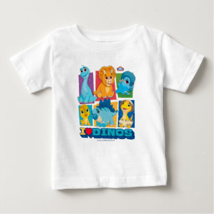 Dino Ranch   Fun & Colourful Dinosaur Baby T-Shirt