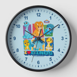 Dino Ranch | Fun & Colourful Dinosaur Clock
