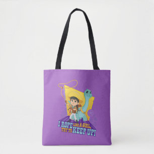 Dino Ranch   Min and Clover Tote Bag