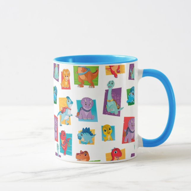Dino Ranch Pattern Mug (Right)