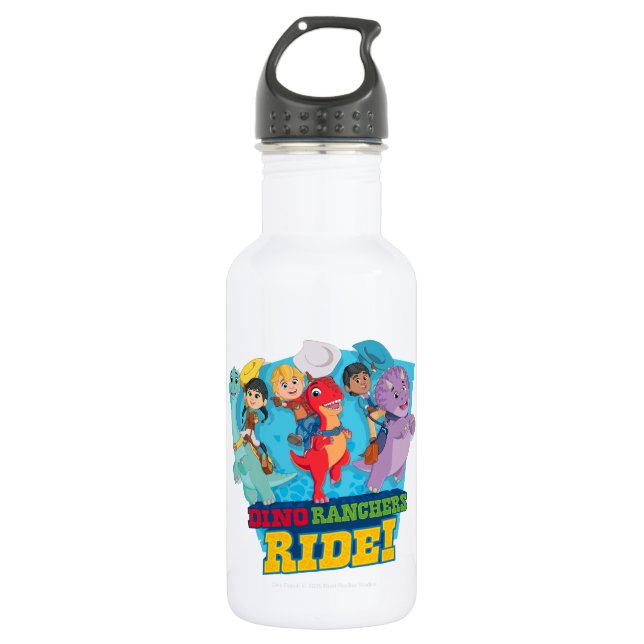 Dino Ranch | The Ranchers Ride! 532 Ml Water Bottle (Front)