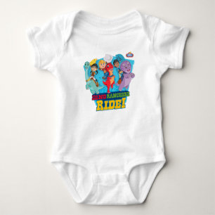 Dino Ranch The Ranchers Ride! Baby Bodysuit
