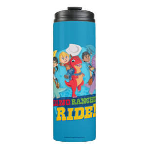 Dino Ranch The Ranchers Ride! Thermal Tumbler