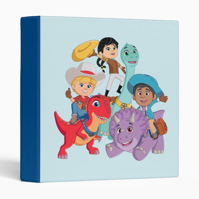 Dino Ranch Yee Haw! Binder (Front/Spine)