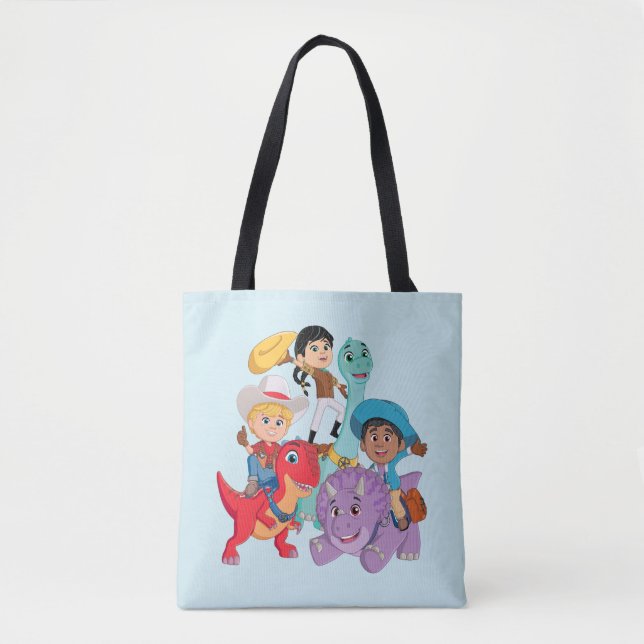 Dino Ranch Yee Haw! Tote Bag (Front)