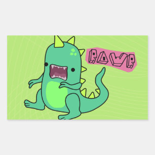 Dino Rawr Sticker