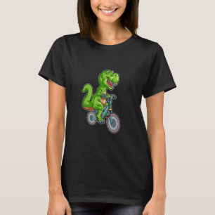 Dino Riding Ebike for E Bike and Rex T-Shirt