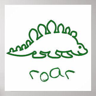 Dino Roar Poster
