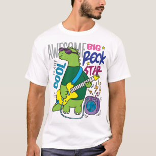 dino rock star T-Shirt