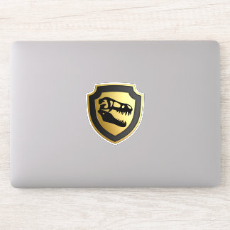Dino shield laptop sticker