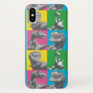 Dino Silhouette Four Square Case-Mate iPhone Case
