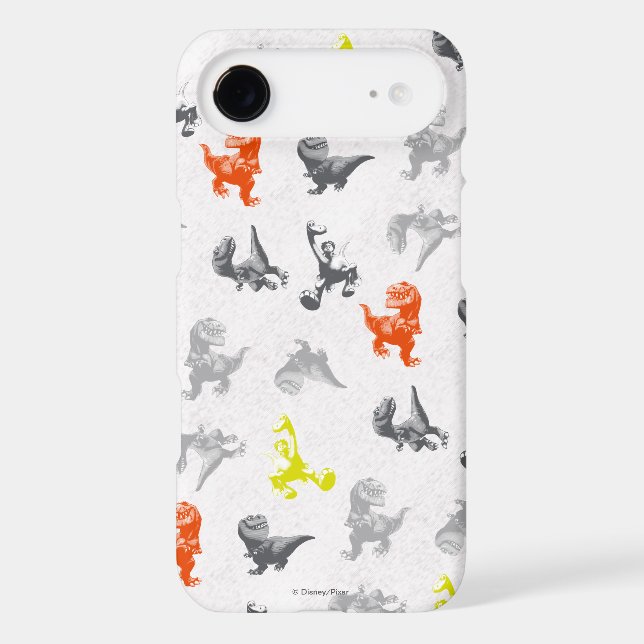 Dino Silhouette Pattern Case-Mate iPhone Case (Back)
