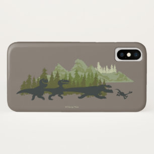 Dino Silhouettes Running Case-Mate iPhone Case