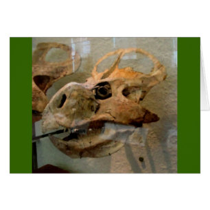 Dino Skull Oil Painting