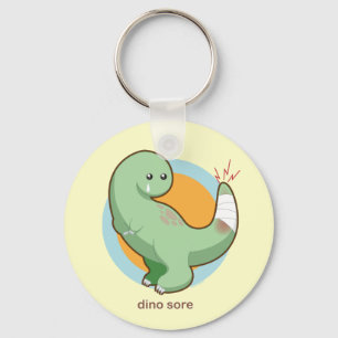 Dino Sore Keychain