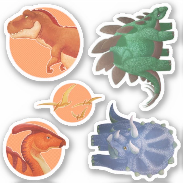 Dino Stickers (Front)