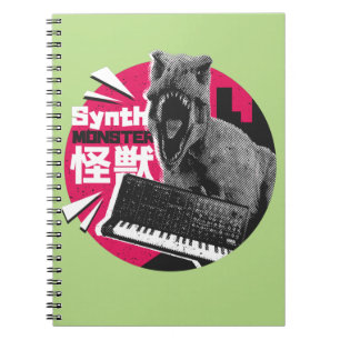 Dino Synth Musician Notebook
