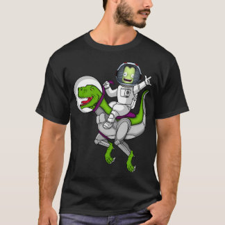 Dino T-Rex Kerbal Spacecraft Program Kerbals Ksp T-Shirt