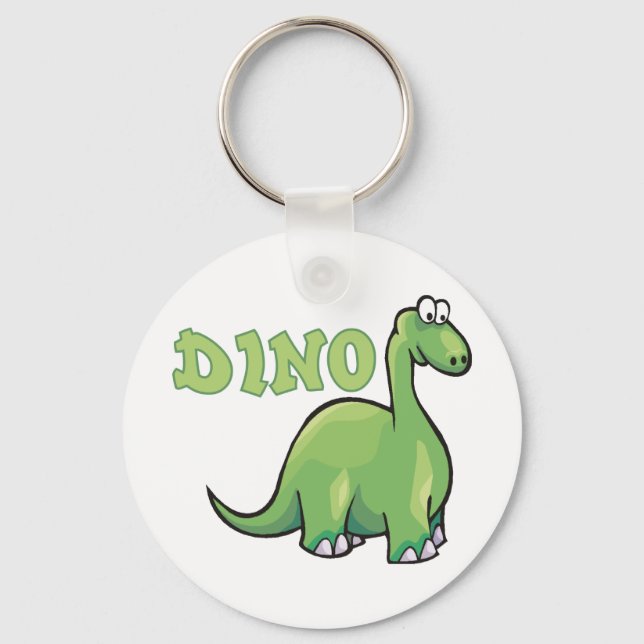 Dino The Dinosaur Keychain (Front)