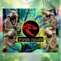 dino-themed celebration