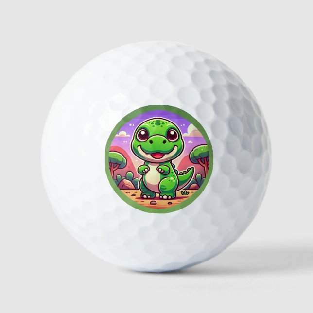 Dinoball Golf Balls (Front)