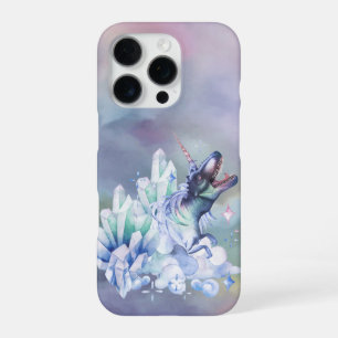 Dinocorn Crystal   Fantasy Dinosaur Unicorn Horn iPhone 16 Pro Case