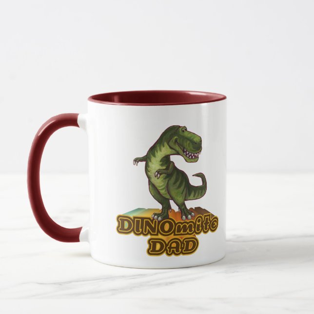 Dinomite Dad Mug (Left)