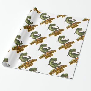 Dinomite Dad Wrapping Paper
