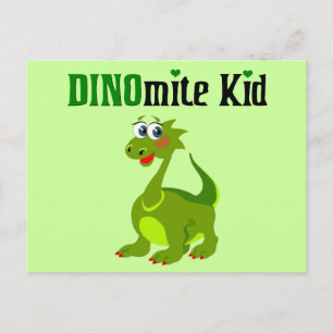 Dinomite Kid Postcard