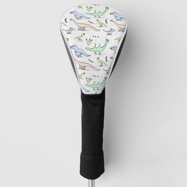 Dinos Golf Head Cover (Front)