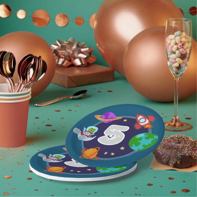 Dinos in Space Plates (Multi)