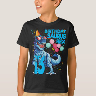 Dinosaur 13th Birthday T Rex 13 Year Old BIRTHDAYS T-Shirt
