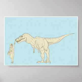 Dinosaur 6x4 poster