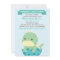 Dinosaur About to Hatch Baby Shower Invitations